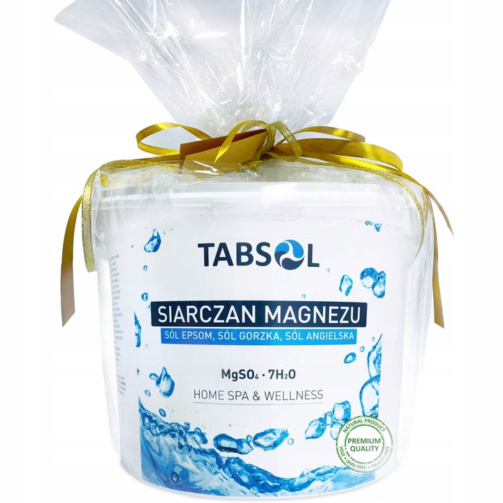 SIARCZAN MAGNEZU SÓL EPSOM ANGIELSKA GORZKA 10KG NIEMCY