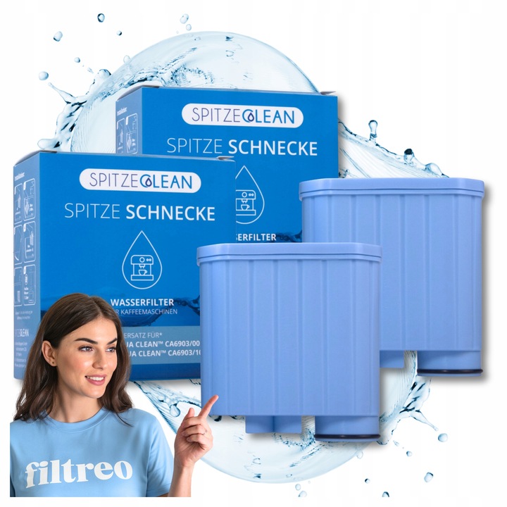 2x ZAMIENNIK filtra wody do ekspresu Philips Saeco CA6903/00 WYSOKA