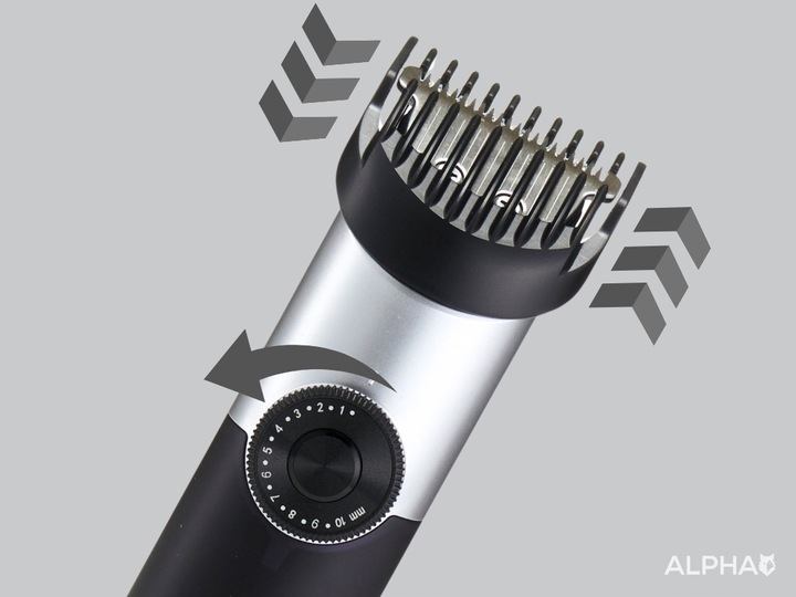 Maszynka Do Strzyżenia Włosów, Brody 5W1 - Trymer Do Nosa + Golarka