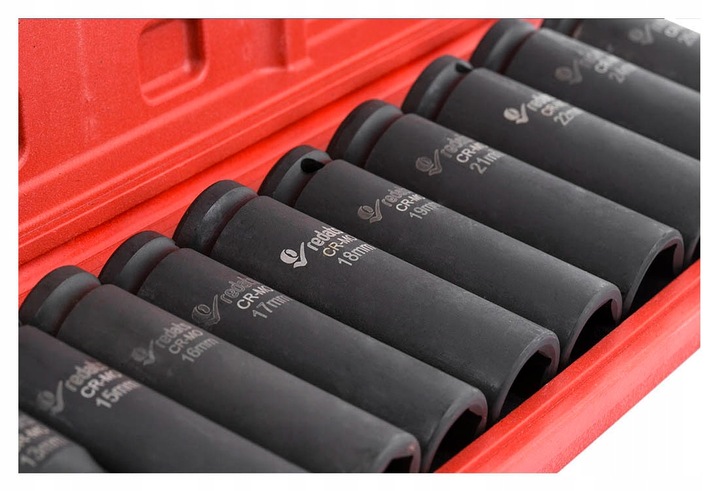 Nasadki Udarowe Długie REDATS 13-26 mm 1/2"