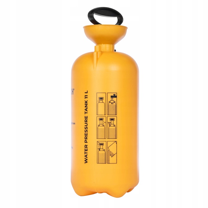 HYDRONETKA WODNA ZBIORNIK CIŚNIENIOWY WODY NA WODĘ DO WIERTNICY 11L