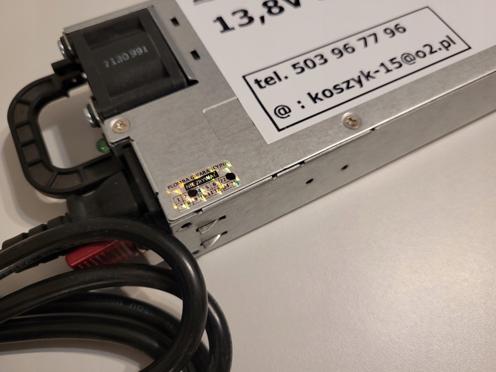 Zasilacz 13,8V 30A CB RADIO RADIO KF G24M FV