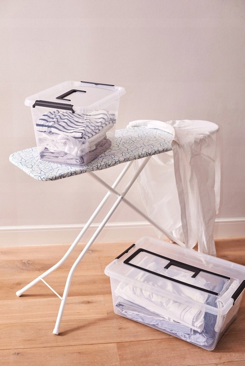 MOXOM - Pudełko Pojemnik Organizer Pokrywa - 60 L