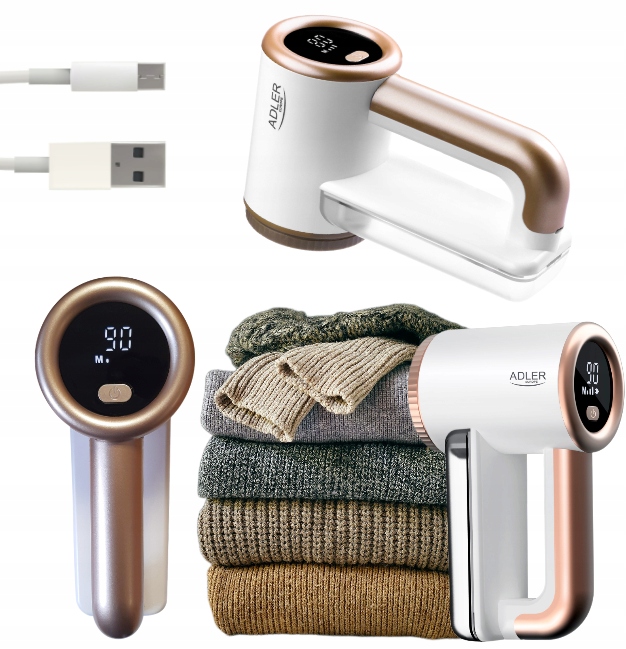 NOWOCZESNA MOCNA GOLARKA DO UBRAŃ TAPICERKI SWETRÓW KANAPY DUŻA