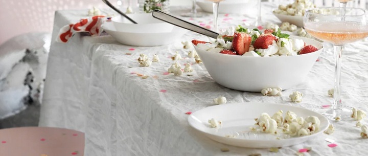 Serwis obiadowy Ikea OFTAST 18 szt miski talerze talerzyki