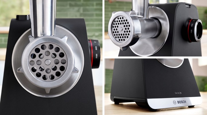 Maszynka do mięsa Bosch Serie 6 MFWS640B 2100W Bieg wsteczny