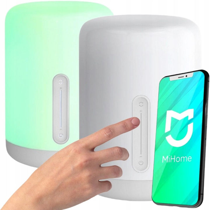 Xiaomi Mi Bedside Lamp 2 INTELIGENTNA LAMPKA NOCNA RGBW WiFi Bluetooth
