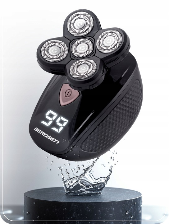 Golarka męska trymer maszynka do golenia do brody włosów głowy 5w1