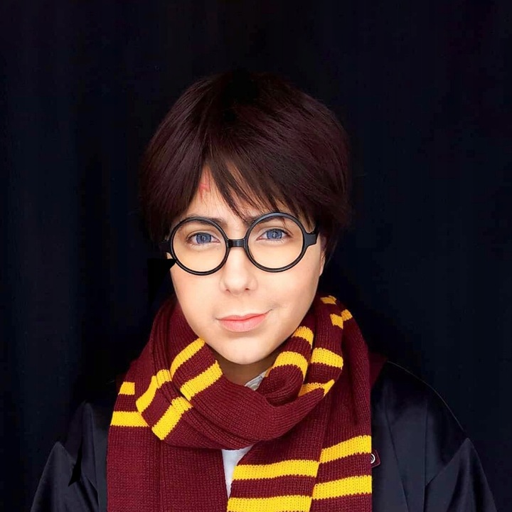 STRÓJ PRZEBRANIE HARRY CZARODZIEJ ZESTAW KOSTIUM M