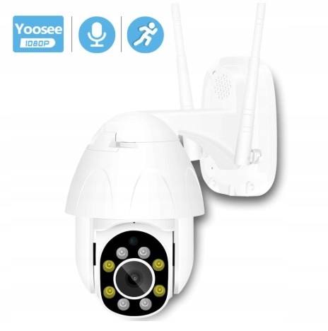 KAMERA WIFI OBROTOWA 3MPX IR20 MONITORING BUDOWY