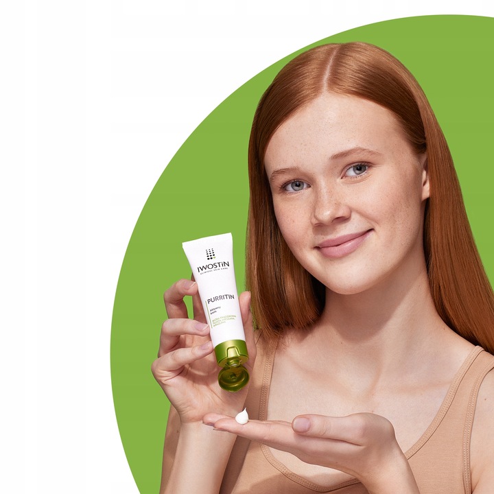 Iwostin Purritin Aktywny Krem Na Trądzik x2