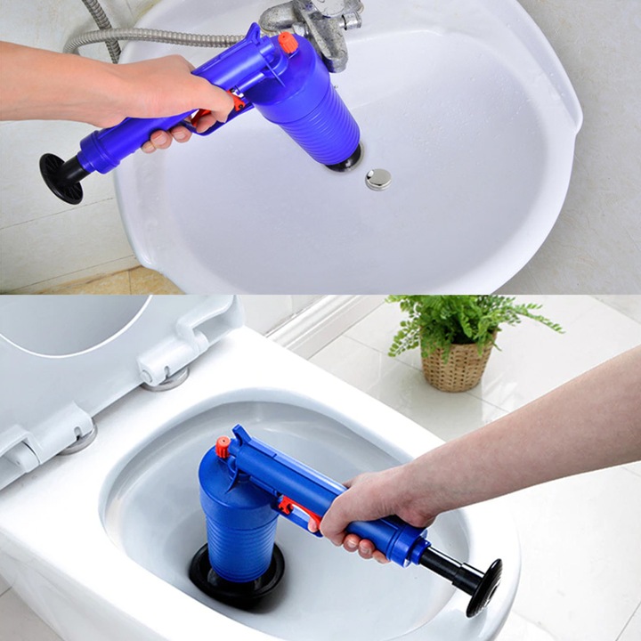 PISTOLET DO UDRAŻNIANIA RUR PRZEPYCHACZ TOALET WC ZLEWU KANALIZACJI KRET