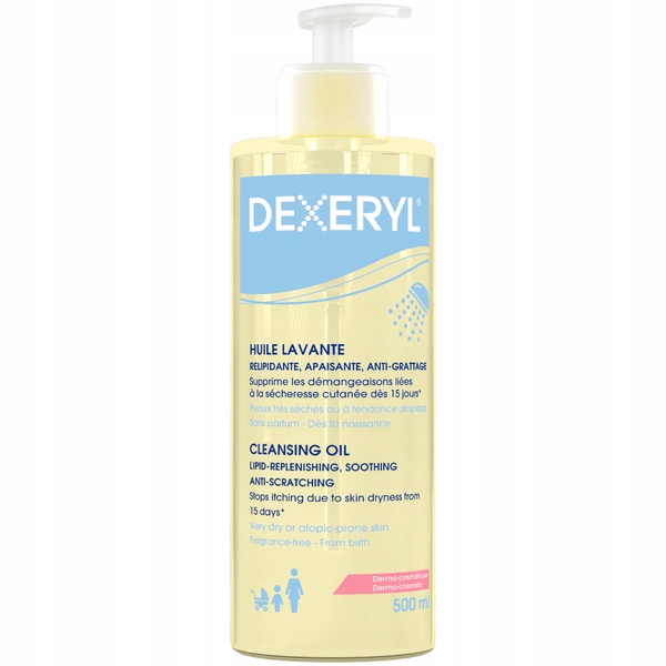 Dexeryl Olejek Do Mycia Łagodzący Przeciw Drapaniu 500 ml
