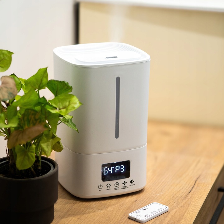 Nawilżacz Powietrza Ultradźwiękowy Smart 25 W - 5l Z PILOTEM