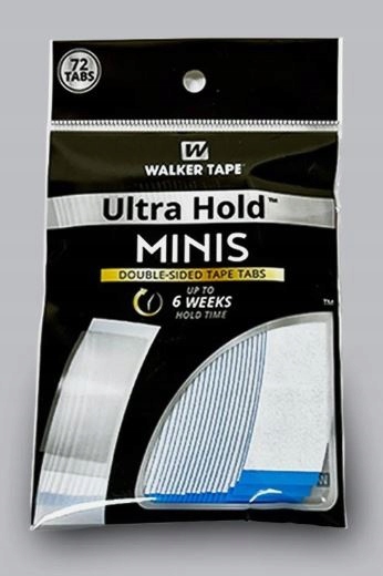Taśmy plasterki DO PERUK TUPETÓW ULTRA HOLD MINI 72szt walker tape