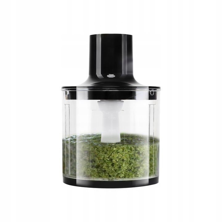 BLENDER WIELOFUNKCYJNY RĘCZNY ROZDRABNIACZ MOCNY 800W CZARNY Ideal