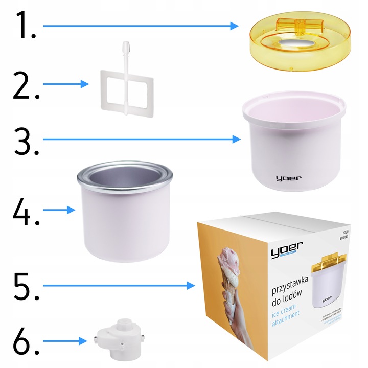 Przystawka do lodów - do automatu Yoer BM01S