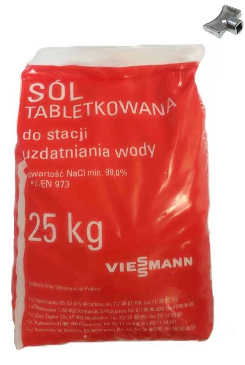 VIESSMANN SÓL Regeneracyjna tabl. pigułki +kluczyk