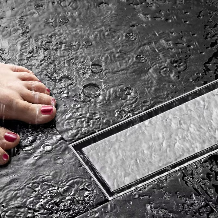 VETTÄ 2w1 ODPŁYW LINIOWY 80cm NISKI SYFON 52mm WYSOKA PRZEPUSTOWOŚĆ