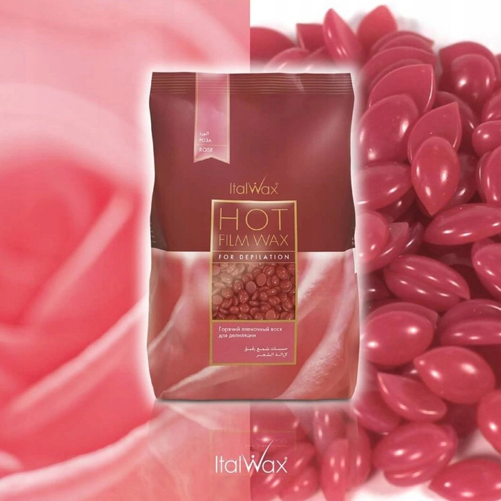 ItalWax Rose Różany wosk twardy w granulkach 500g