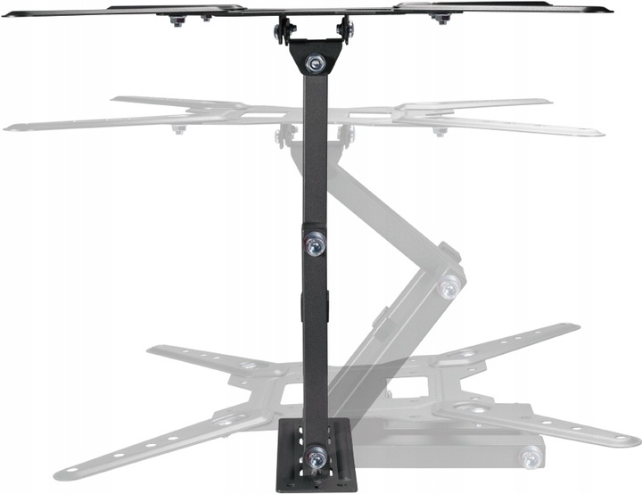 MOCNY OBROTOWY WIESZAK UCHWYT ŚCIENNY TV TELEWIZORA MONITORA 22-55'' CALI