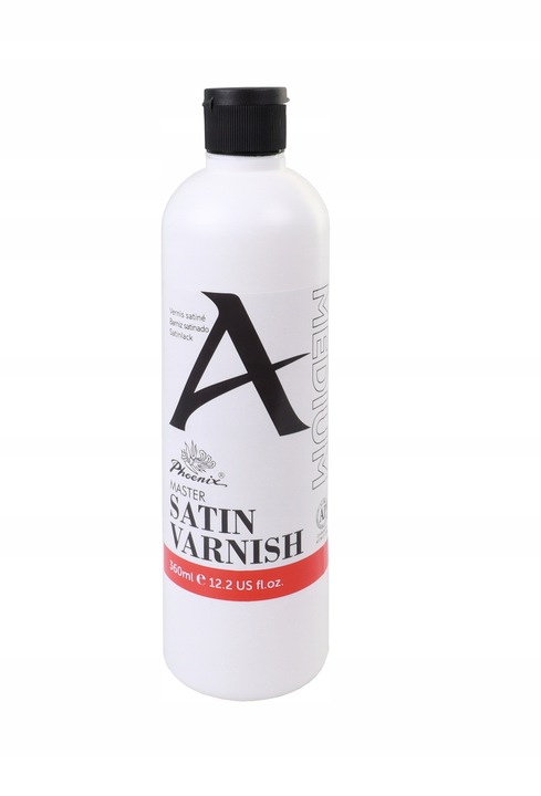 Werniks do farb akrylowych Phoenix Master 360 ml satyna werniks końcowy och