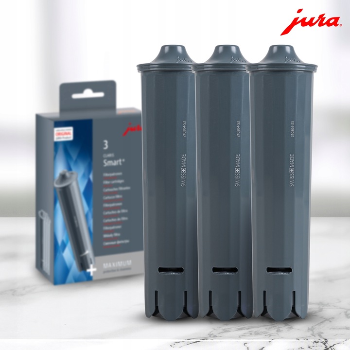 FILTR WKŁAD DO WODY DO EKSPRESU JURA CLARIS PLUS SMART 3 SZT.