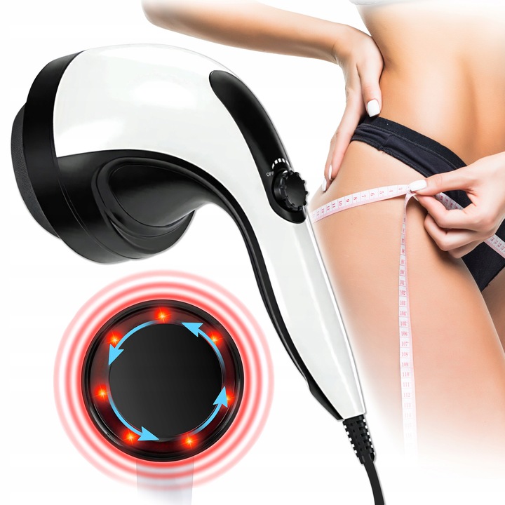 PISTOLET DO MASAŻU MASAŻER ANTYCELLULITOWY WYSZCZUPLAJĄCY DO CELLULITU XL