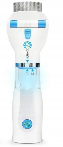 BEZPRZEWODOWY GRZEBIEŃ NA WSZY GNIDY USUWA PCHŁY FILTR ODKURZACZ TERMINATOR