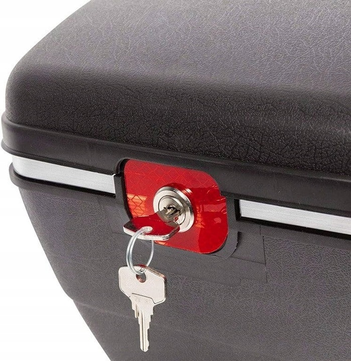 WESTMARK KUFER SCHOWEK POJEMNIK NA BAGAŻNIK ROWER ZAMYKANY KLUCZ GERDA 14l