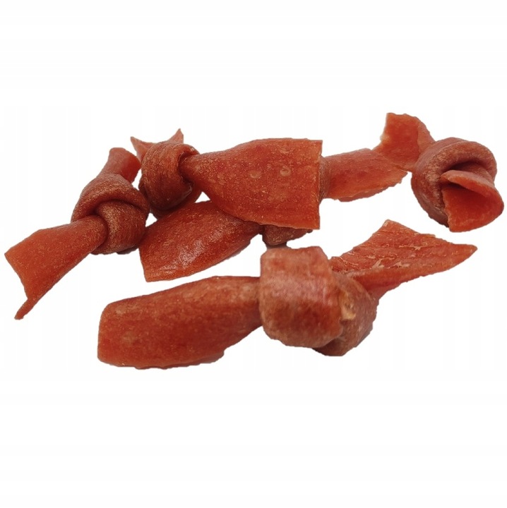 MACED Przysmak dla Psa Miękkie Węzełki Kokardki z Piersi Kaczki 500g