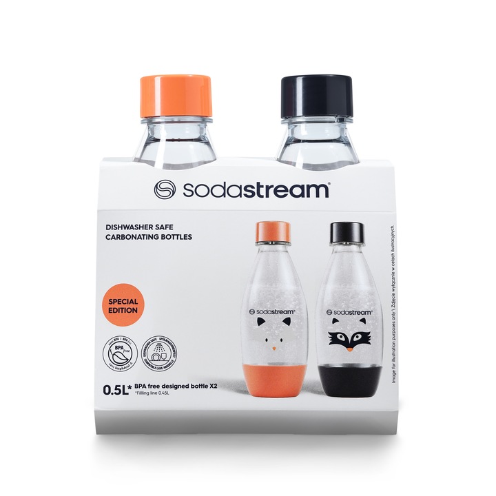 Małe Butelki na Wodę do Saturatora 0,5 l Sodastream My Only Bottle