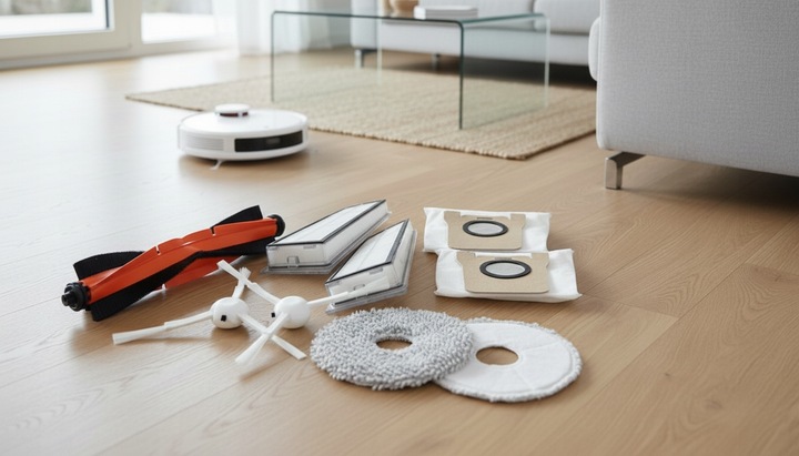 SZCZOTKI FILTRY MOPY WORKI DO XIAOMI MI ROBOT VACUUM X20/ X10 PLUS/
