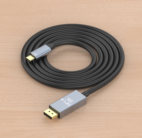 KABEL Przejściówka Adapter USB-C DP DisplayPort 1.4 8K Thunderbolt 4 240hz