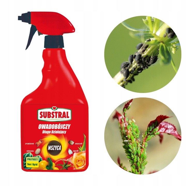 Polysect owadobójczy mszyca mączlik ziemiórka działa 21 dni 750ml