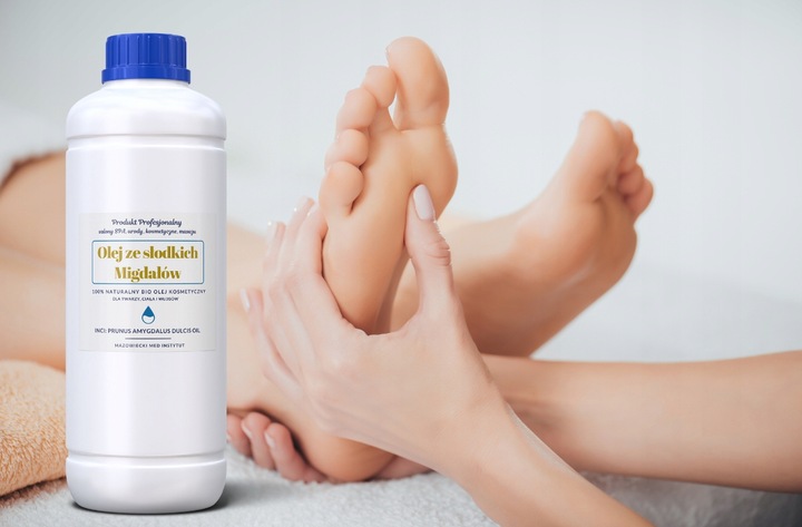 Olej ze słodkich migdałów 1l KOSMETYCZNY
