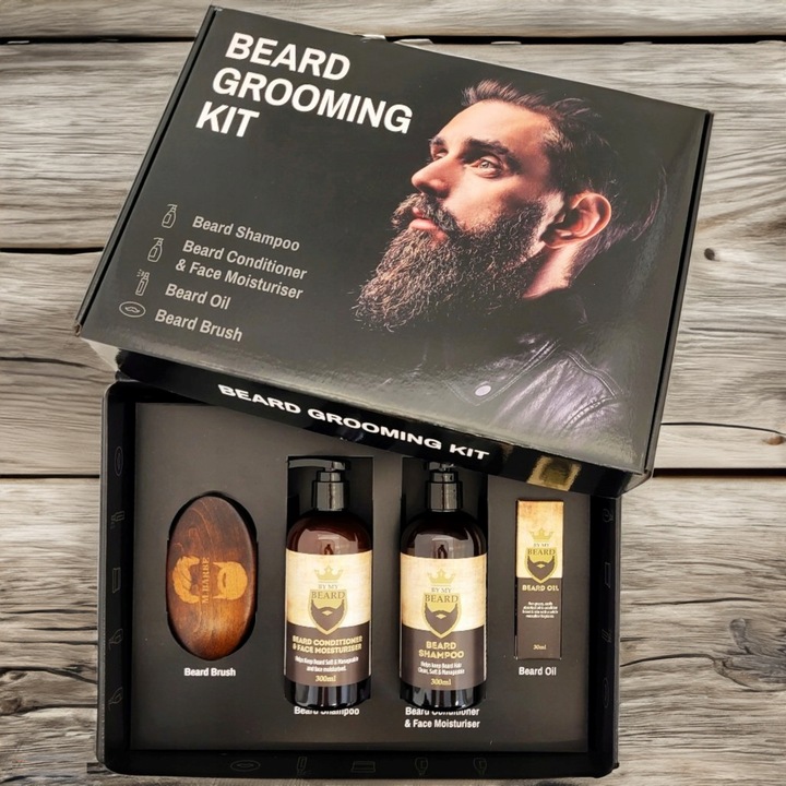 Zestaw Kosmetyków do Pielęgnacji Brody dla Mężczyzn Brodacza Prezent Święta