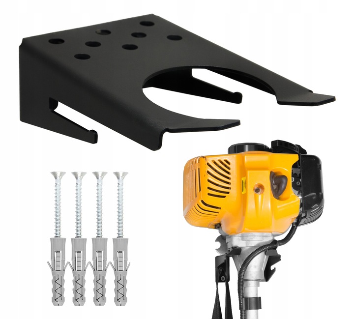 Wieszak uchwyt na kosę kosiarkę spalinową MARKOWY