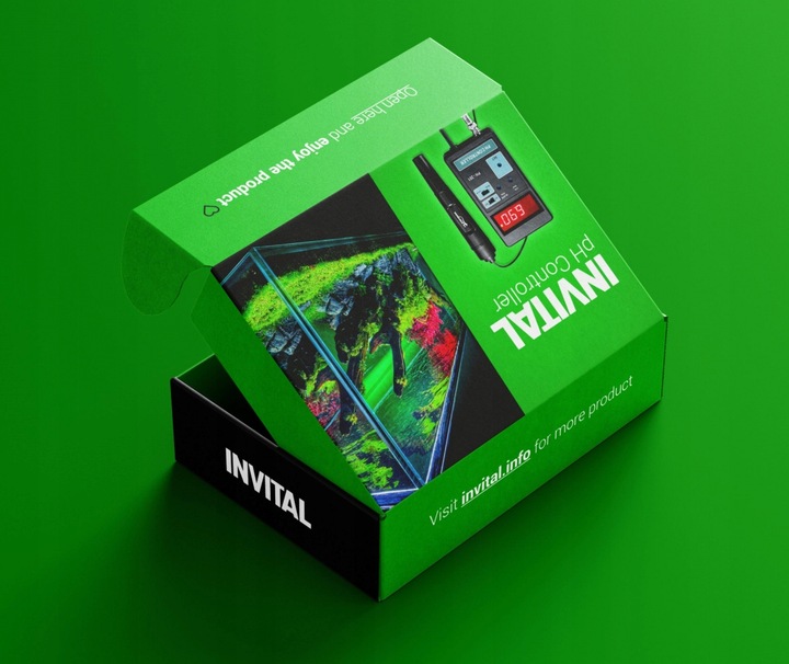 INVITAL komputer pH z sondą