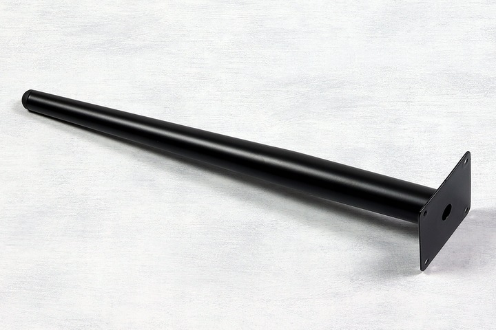 4x NÓŻKA MEBLOWA CZARNA NOGA DO MEBLI METALOWA NÓŻKA DO STOLIKA LOFT