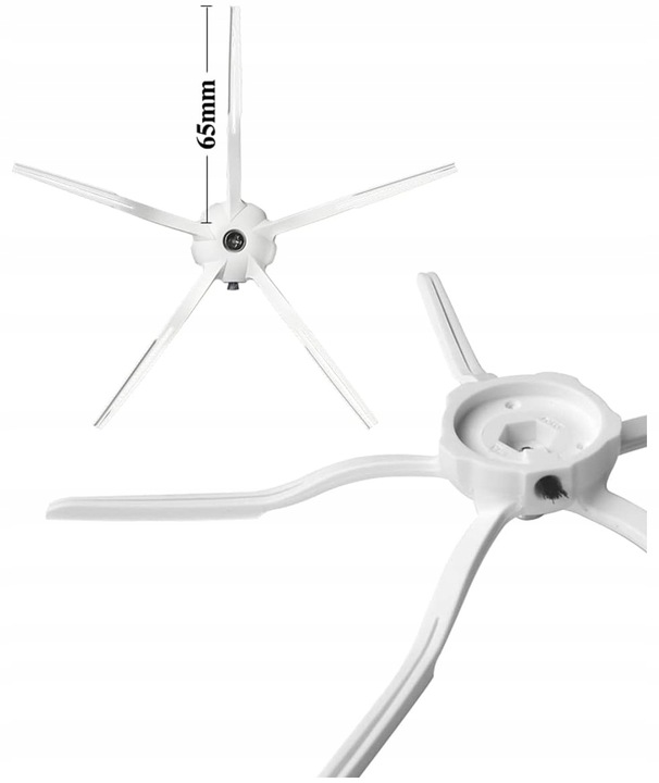 ZESTAW AKCESORIÓW FILTRY SZCZOTKI MOP DO XIAOMI ROBOROCK Q7, MAX, MAX+, T8