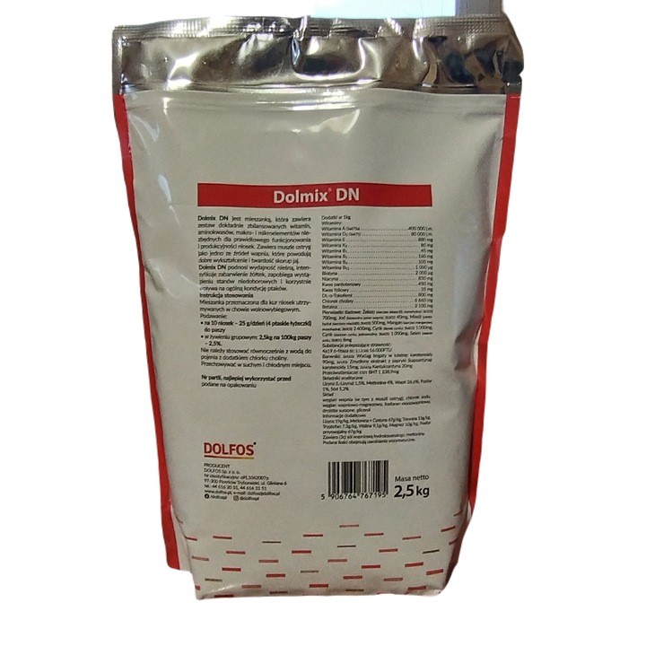 Dolmix DN Dolfos mieszanka witaminowo mineralna dla kur niosek 5kg
