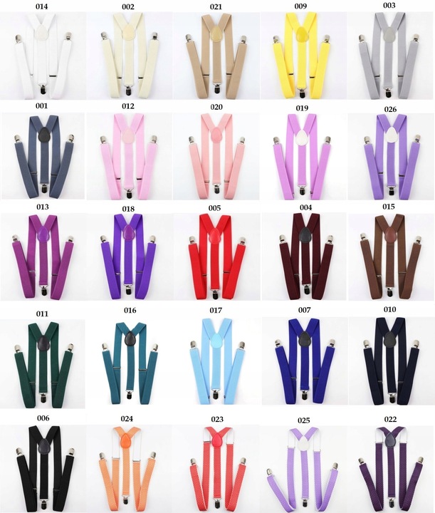 SZELKI do spodni MĘSKIE białe