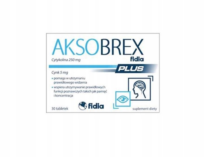 AKSOBREX PLUS FIDIA 30TABLETEK