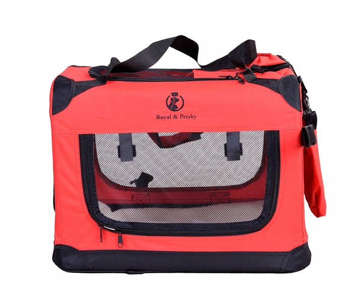 Transporter dla psa kota torba transportowa DK1-01 czerwony