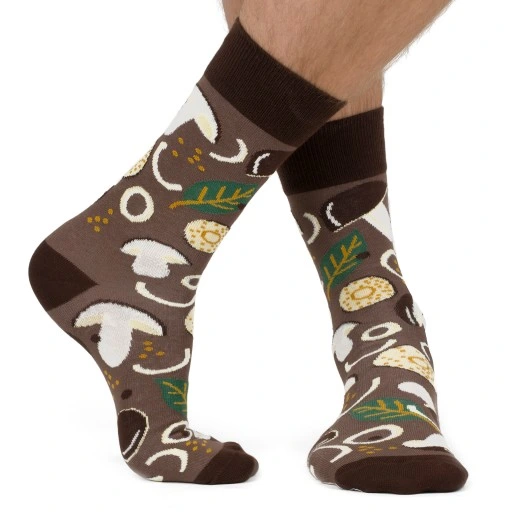 DŁUGIE SKARPETY BAWEŁNIANE DAMSKIE SOXO PREZENT DLA BABCI NA DZIEŃ BABCI