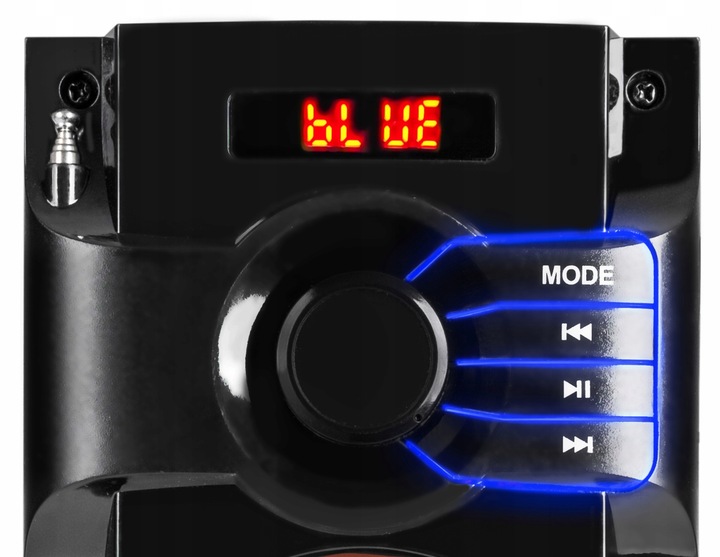 DREWNIANE RADIO PRZENOŚNE GŁOŚNIK BEZPRZEWODOWY BLUETOOTH BT KOLUMNA