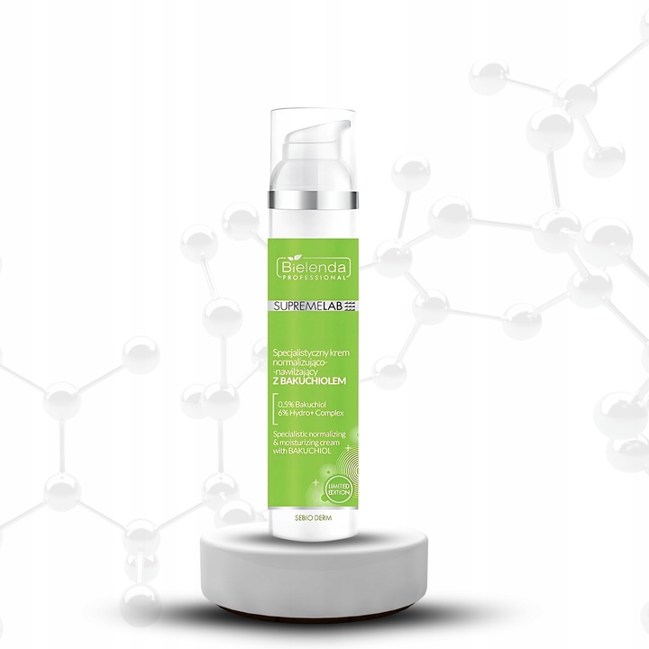 Bielenda SupremeLab Sebio Derm Krem Normalizujący z Bakuchiolem 100ml