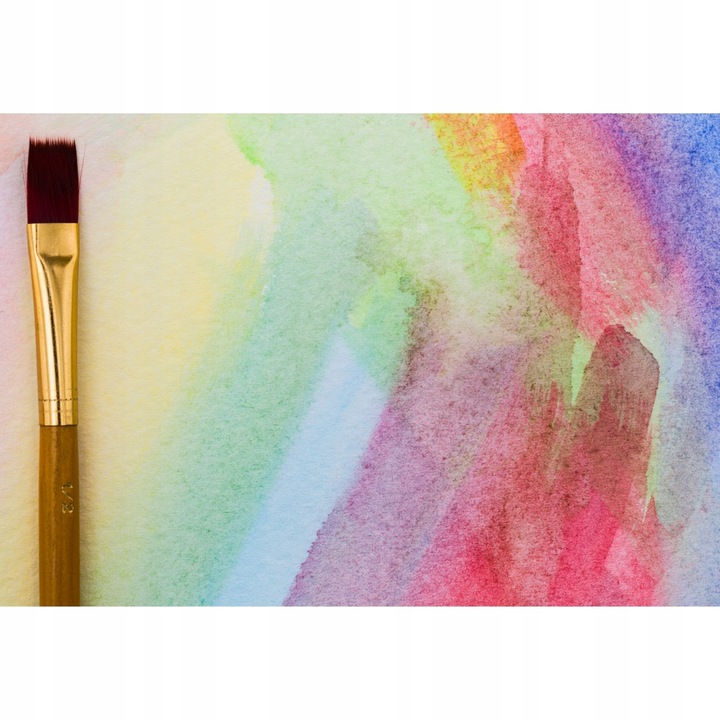 FARBY AKWARELOWE METALICZNE WODNE ZESTAW FARB W KOSTKACH AKWARELE 70 KOL