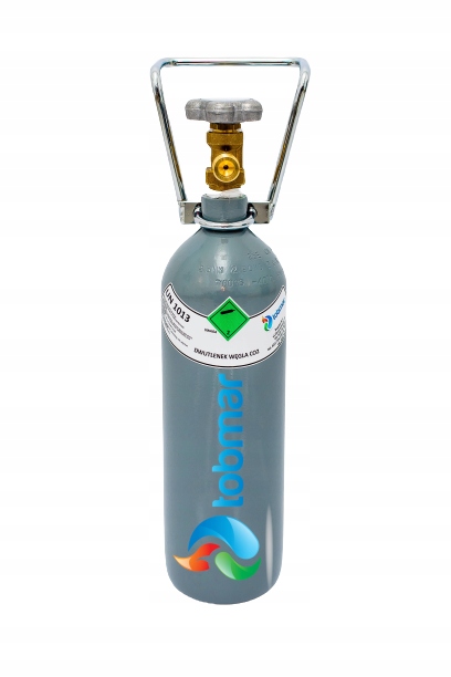 Nowa Pełna Butla Gazowa Butle 2L 1,5kg CO2 DWUTLENEK WĘGLA SPOŻYWCZY